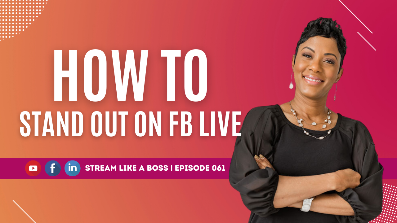 how to stand out on facebook live